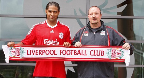 Глен Джонсон и Рафаэль Бенитес